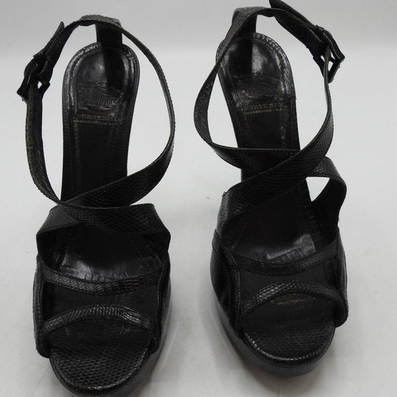 Burberry Python🔥5" Platform Heels - Picture 1 of 16